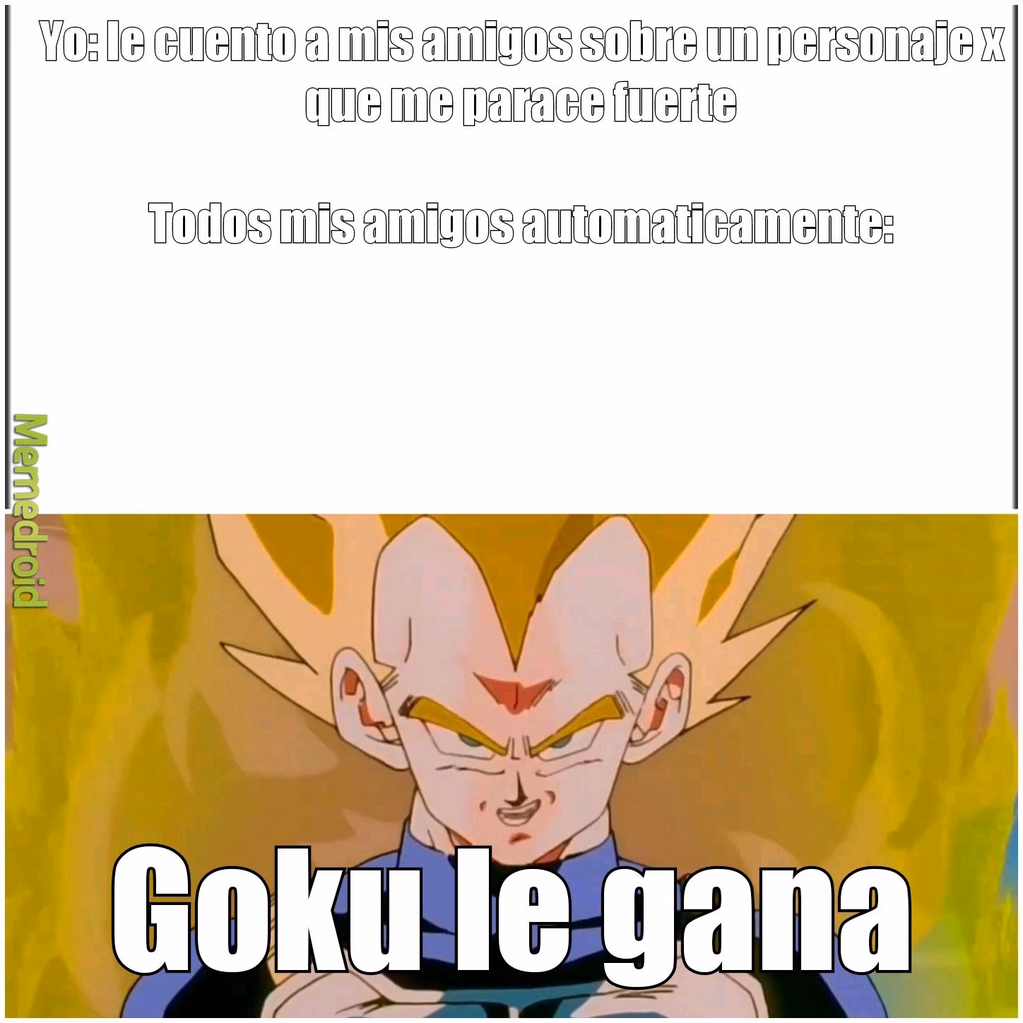 ¿Qué pasa si Goku gana a Bergamo?