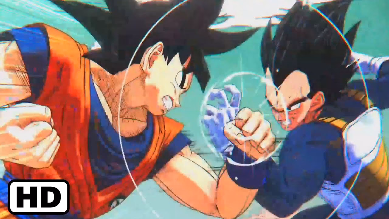 How does Vegeta attack Goku in Dragon Ball Super?