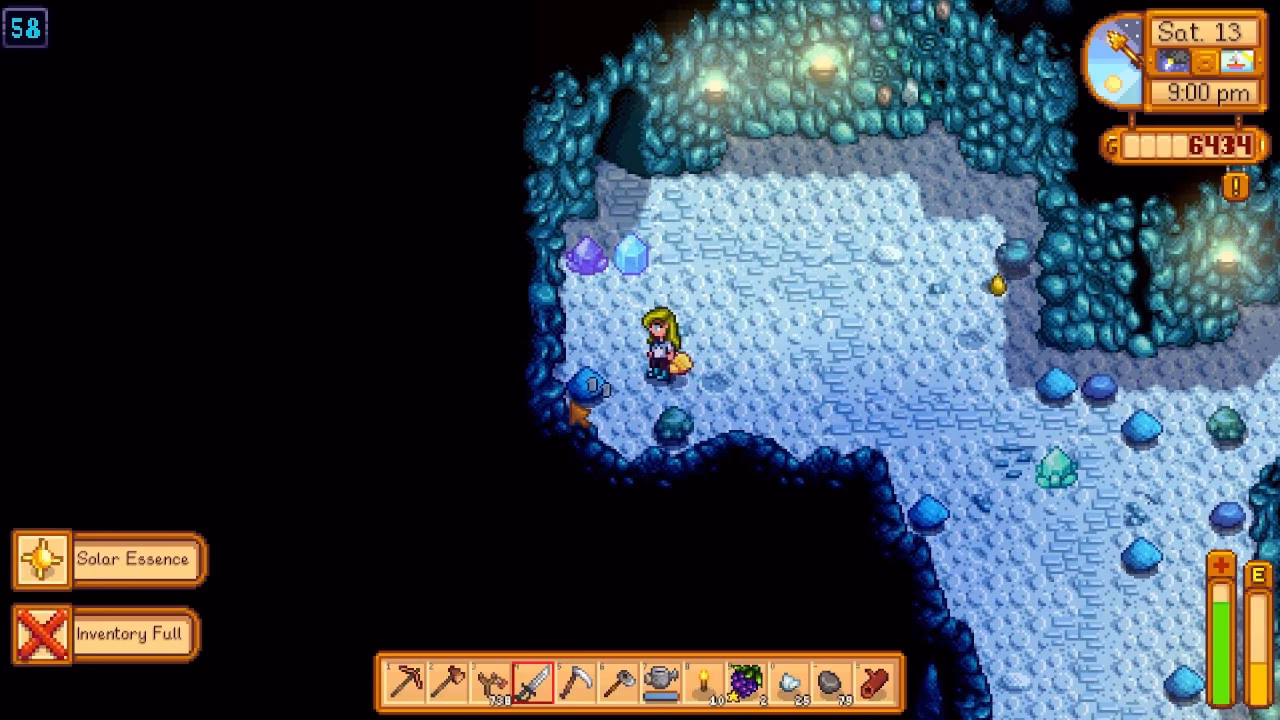 How many types of ores are there In Stardew Valley?