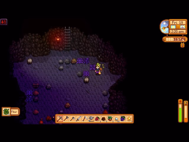 How do I get gold ore in Stardew Valley?