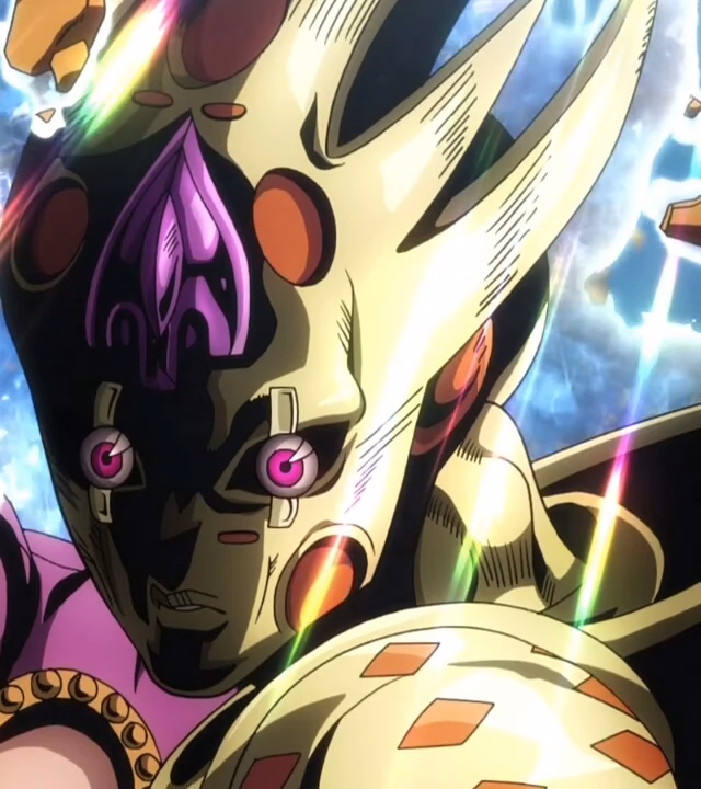 ¿Cuál es el grito de stand de Gold Experience Requiem?