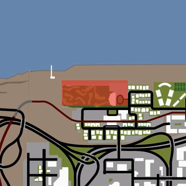 Where is Avispa Country Club in GTA San Andreas?