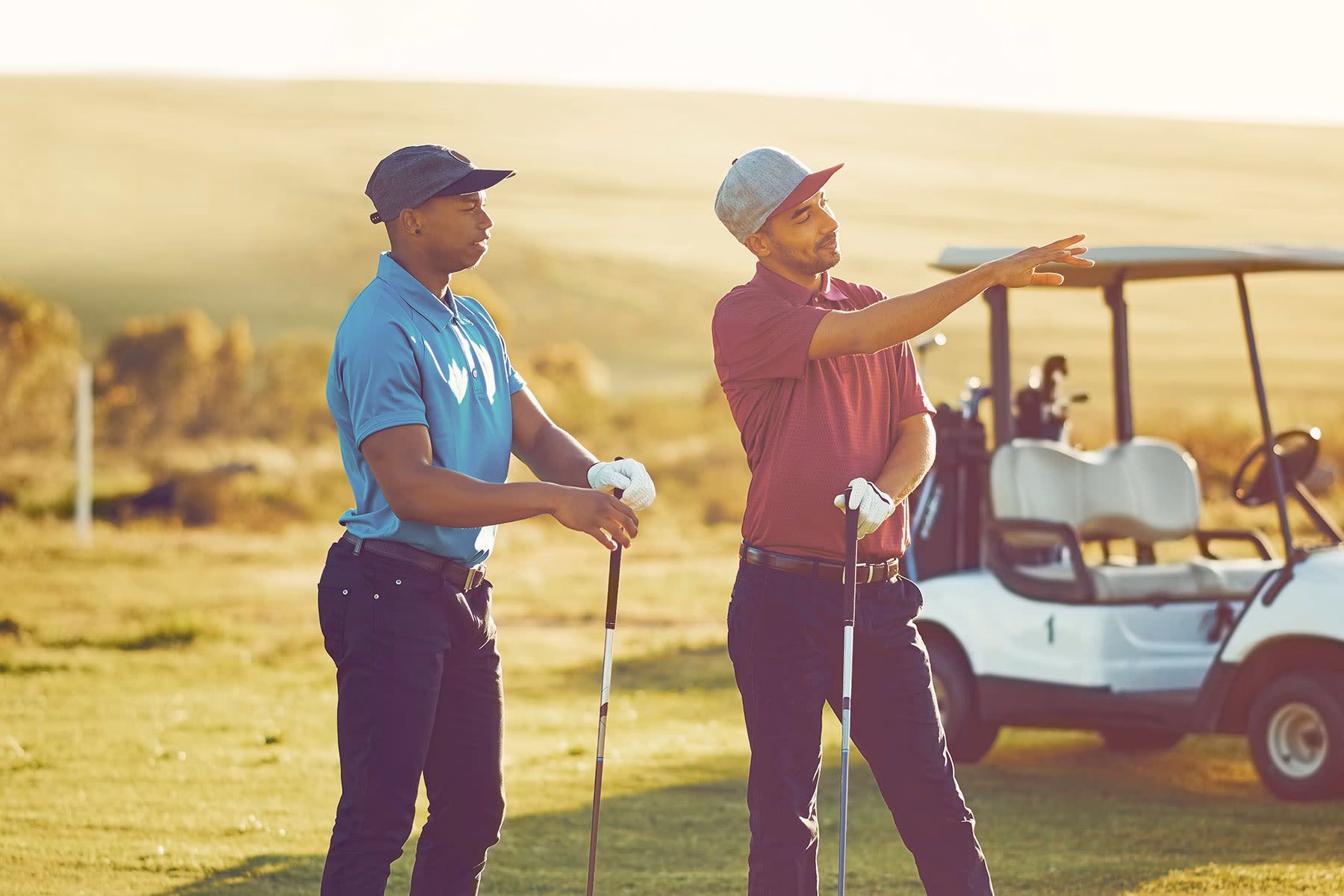 What computer do you need to play golf with your friends?