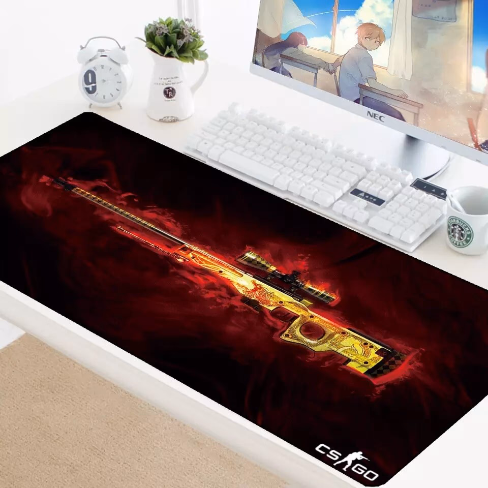 What size mouse pads do CSGO players use?