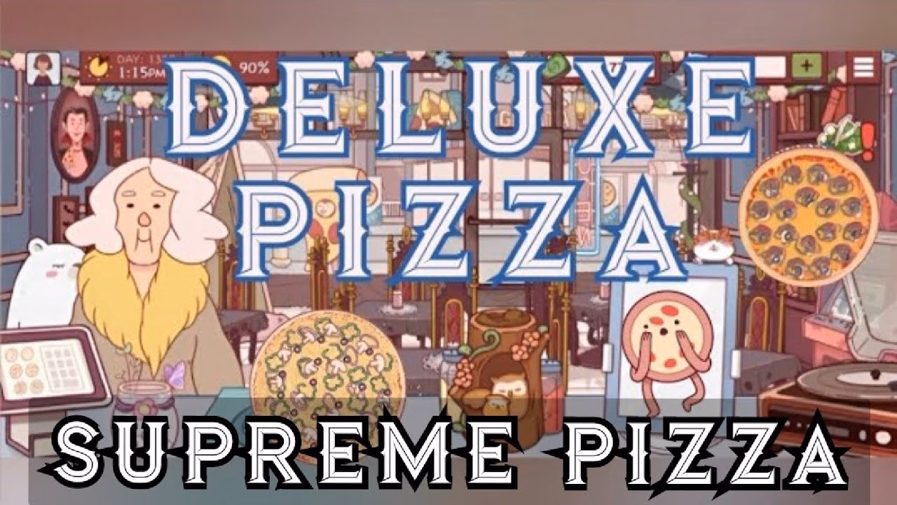What is a deluxe pizza?