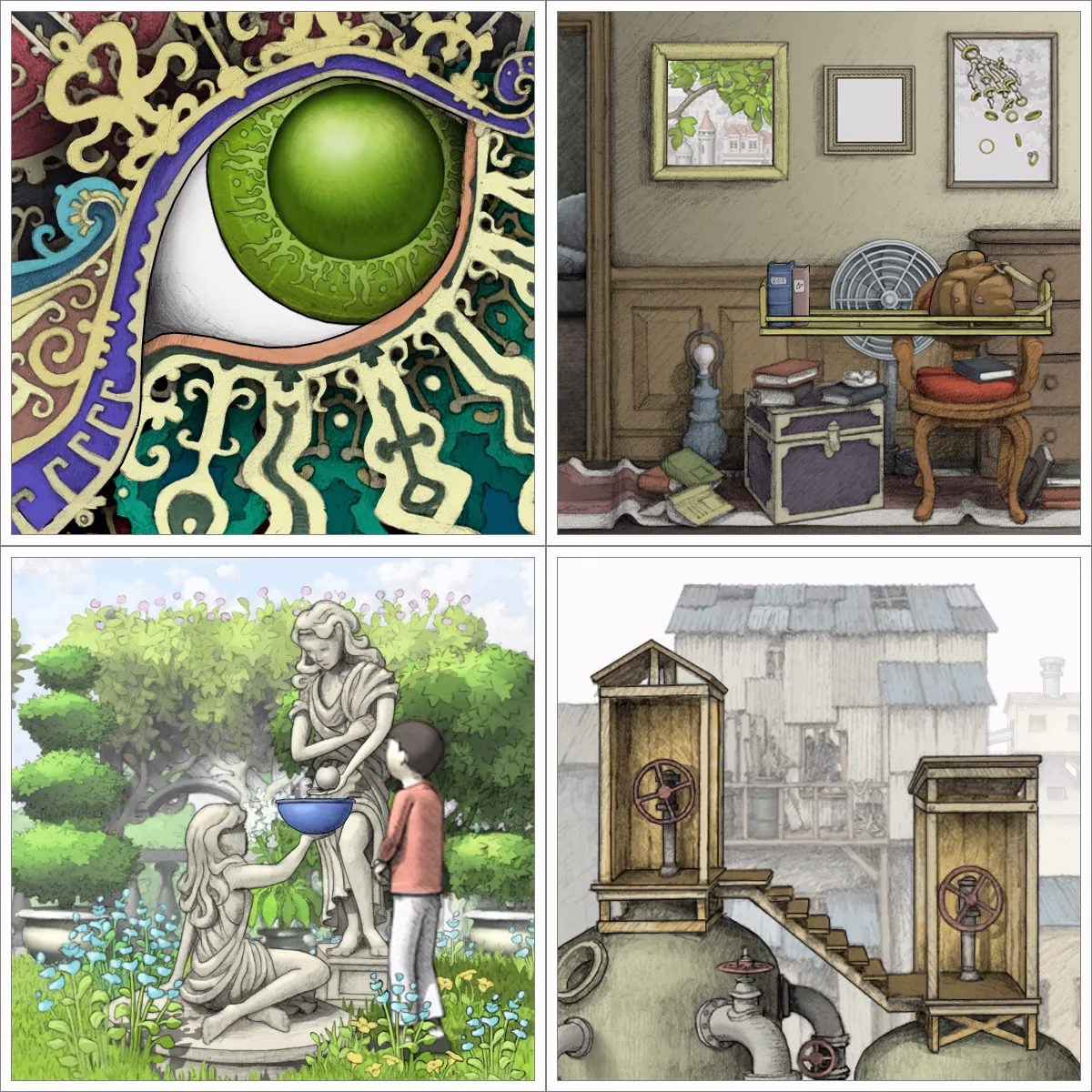 ¿Qué caracteriza la dinámica de Gorogoa?