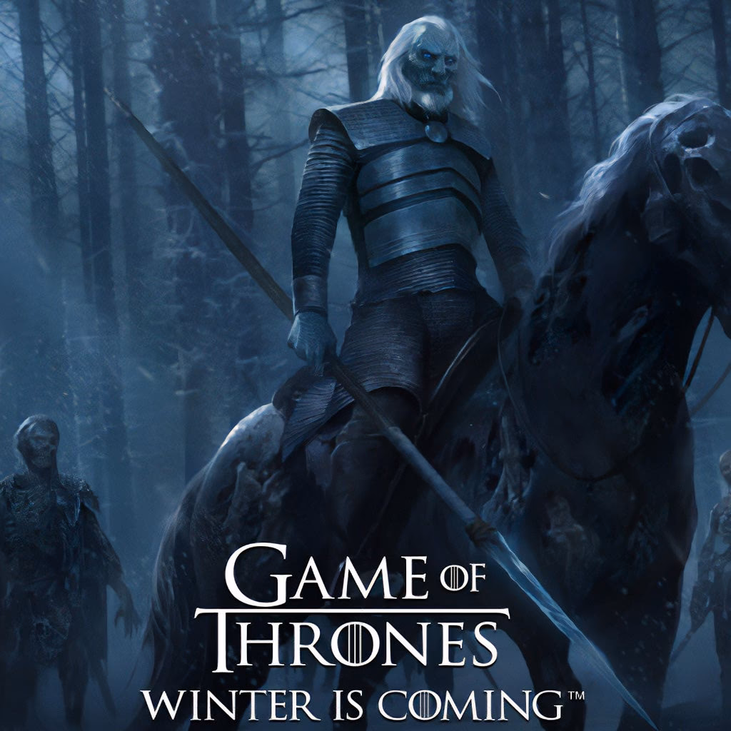 When did 'winter is coming' premiere on HBO?