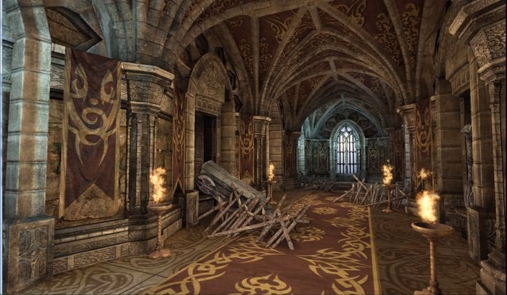 Do Gothic novels take place in castles?