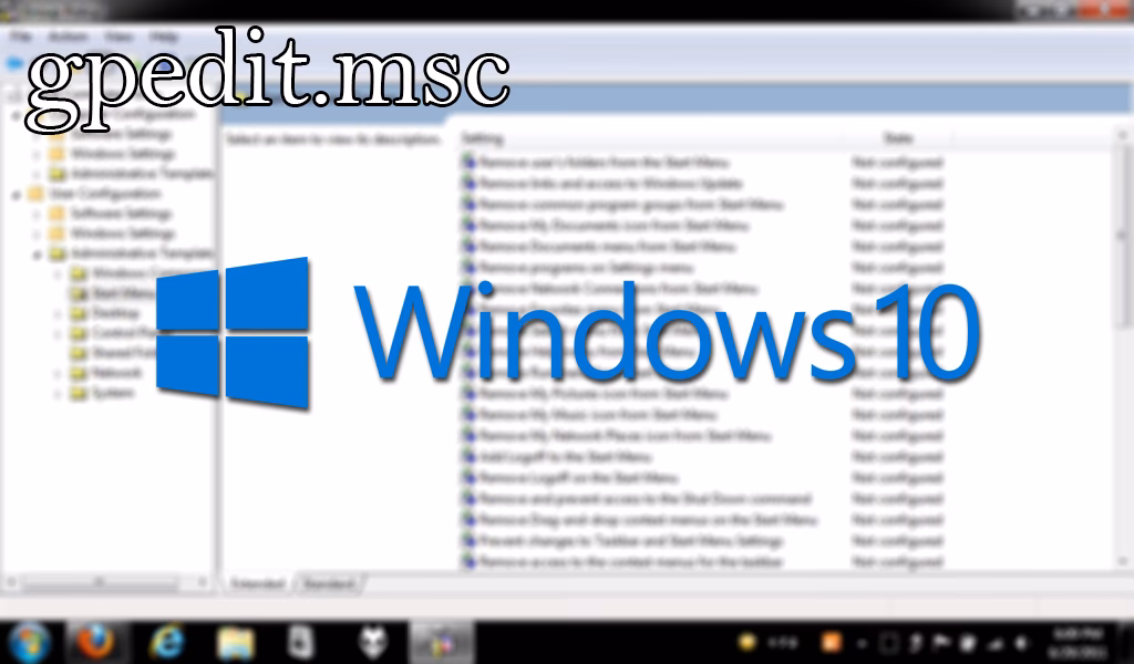 ¿Cómo habilitar gpedit MSC?