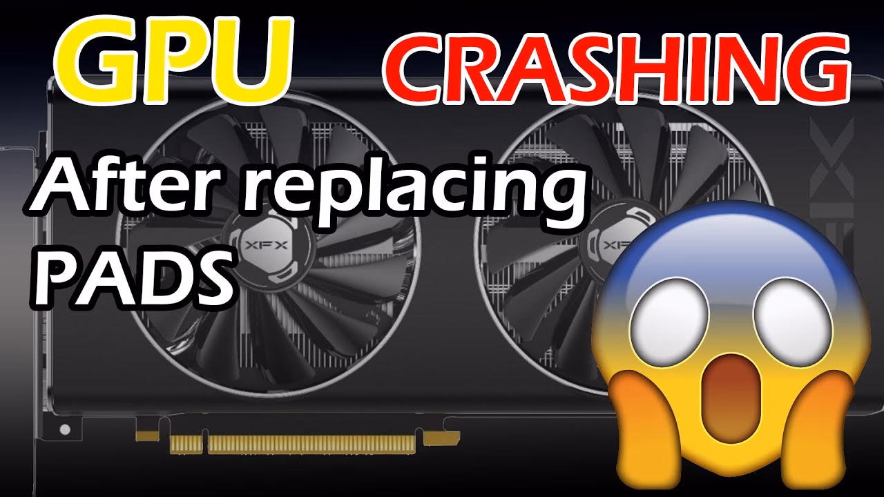 How do I fix a crashing GPU?