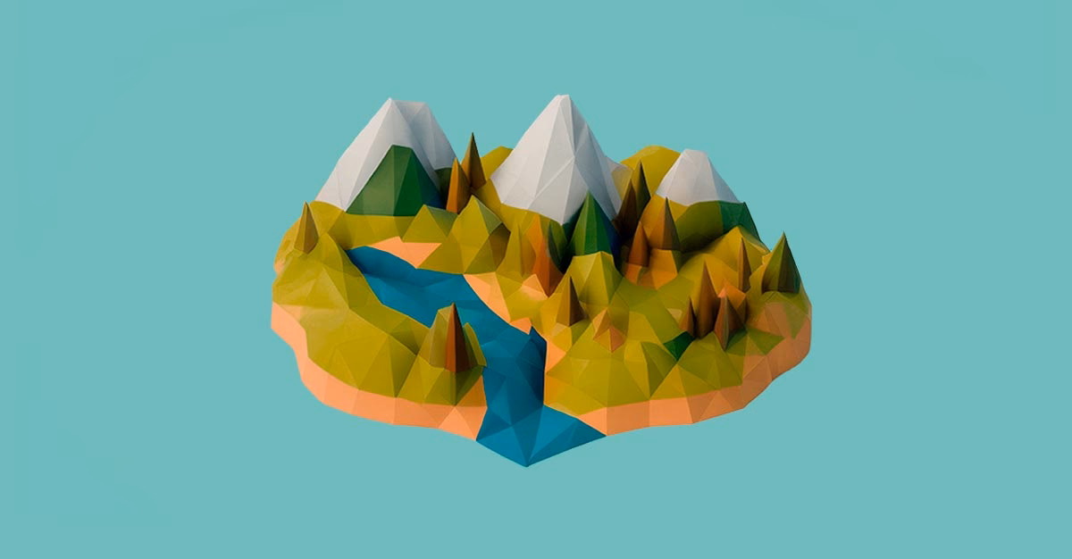 ¿Qué ofrece low poly Art 3D?