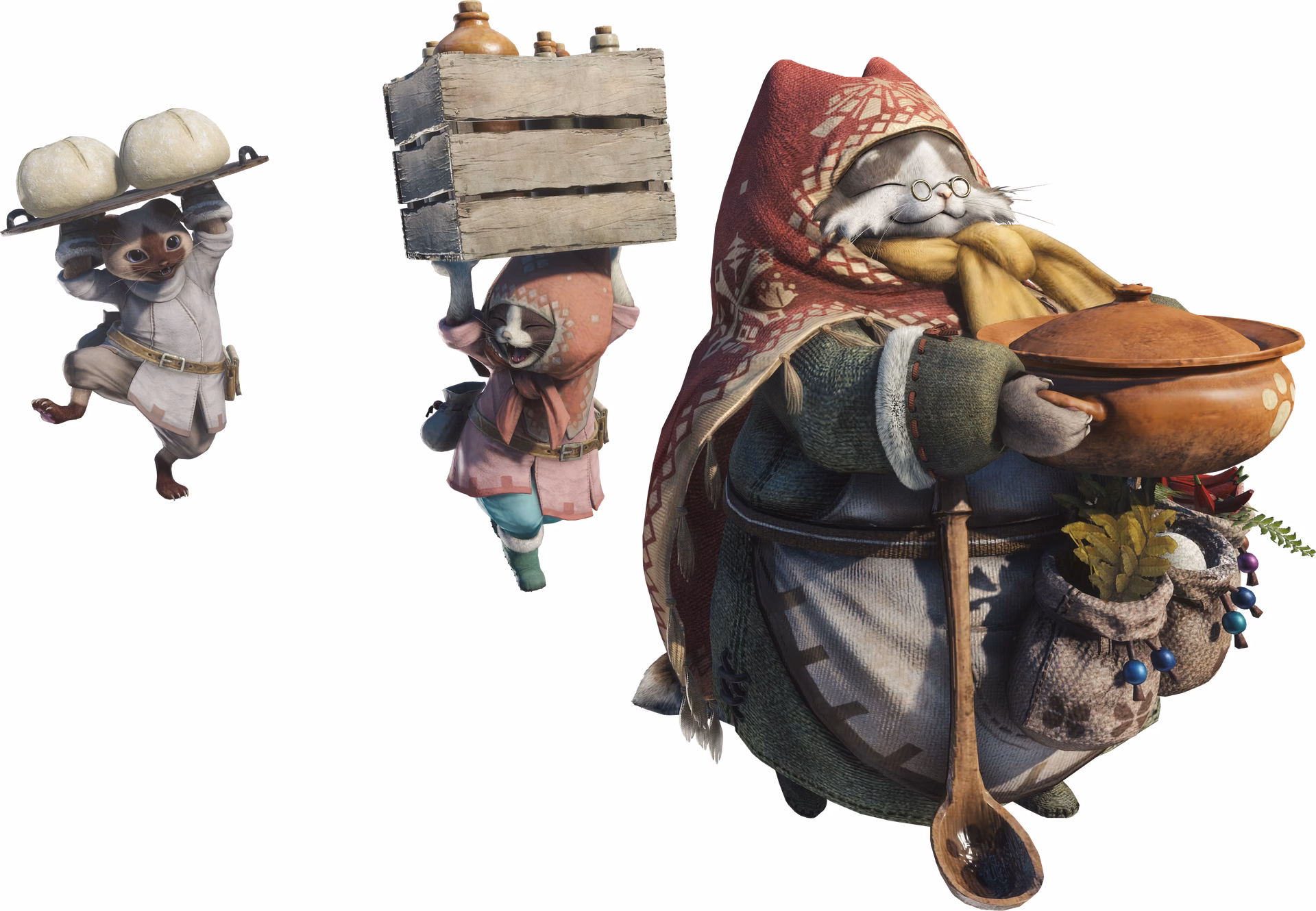 What does the grammeowster chef wear?