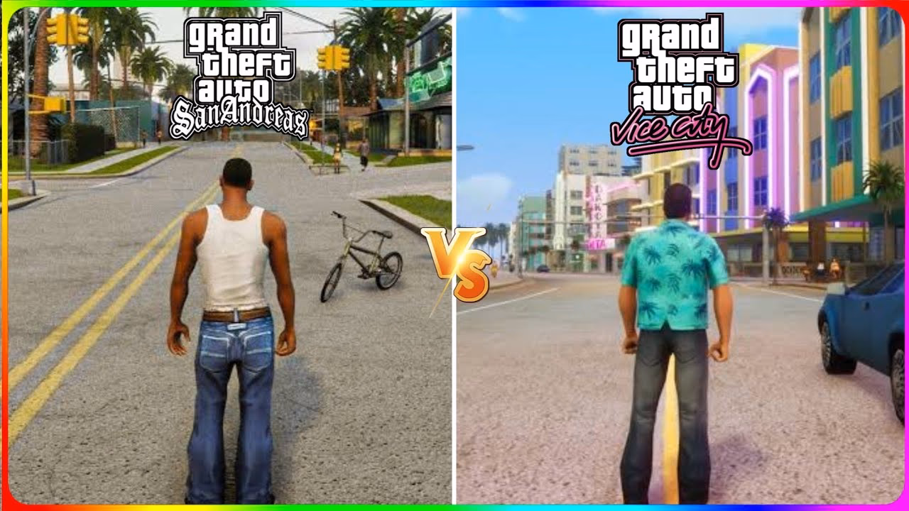 Should you play GTA Vice City or San Andreas?
