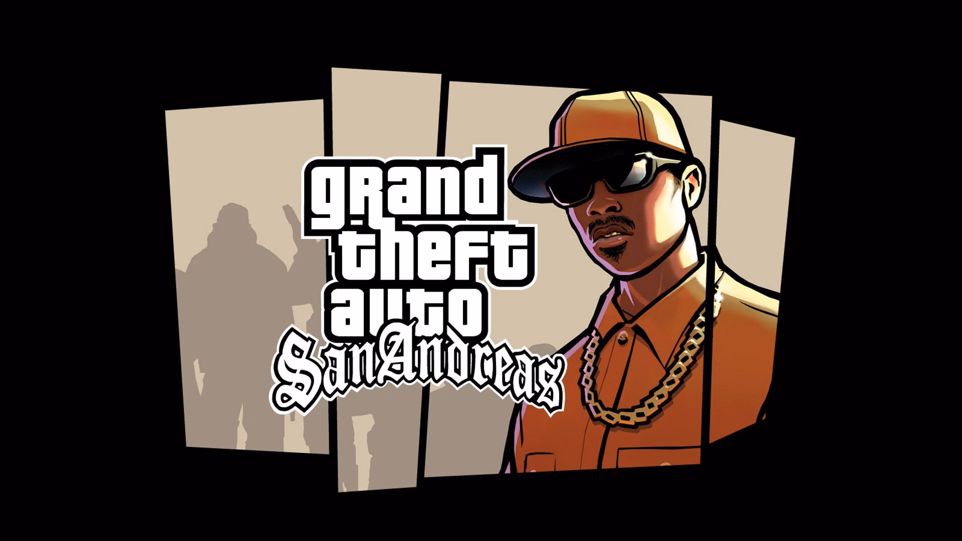 How to set a background in Grand Theft Auto San Andreas?