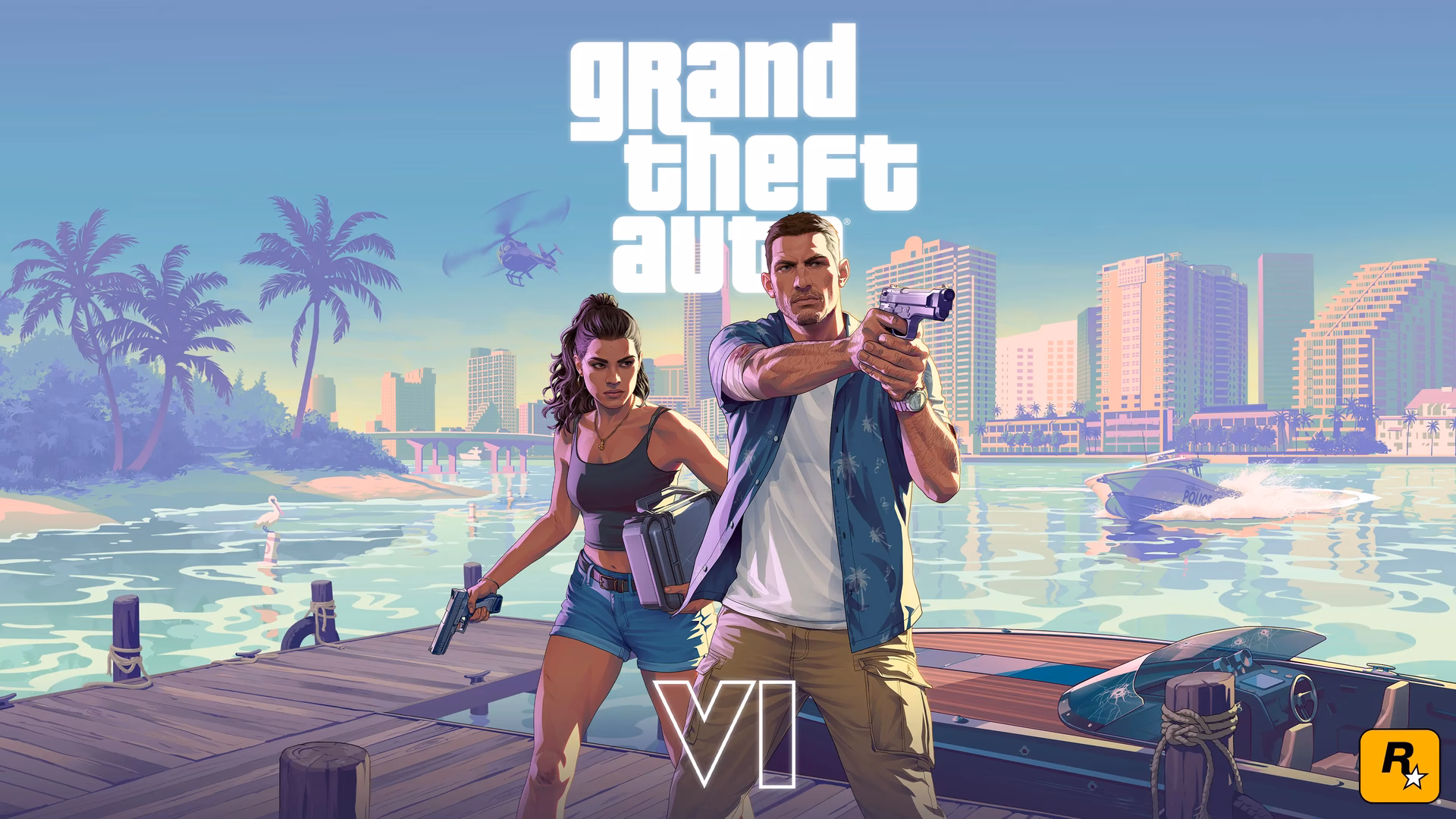 What are the resolutions of the GTA 5 wallpapers?