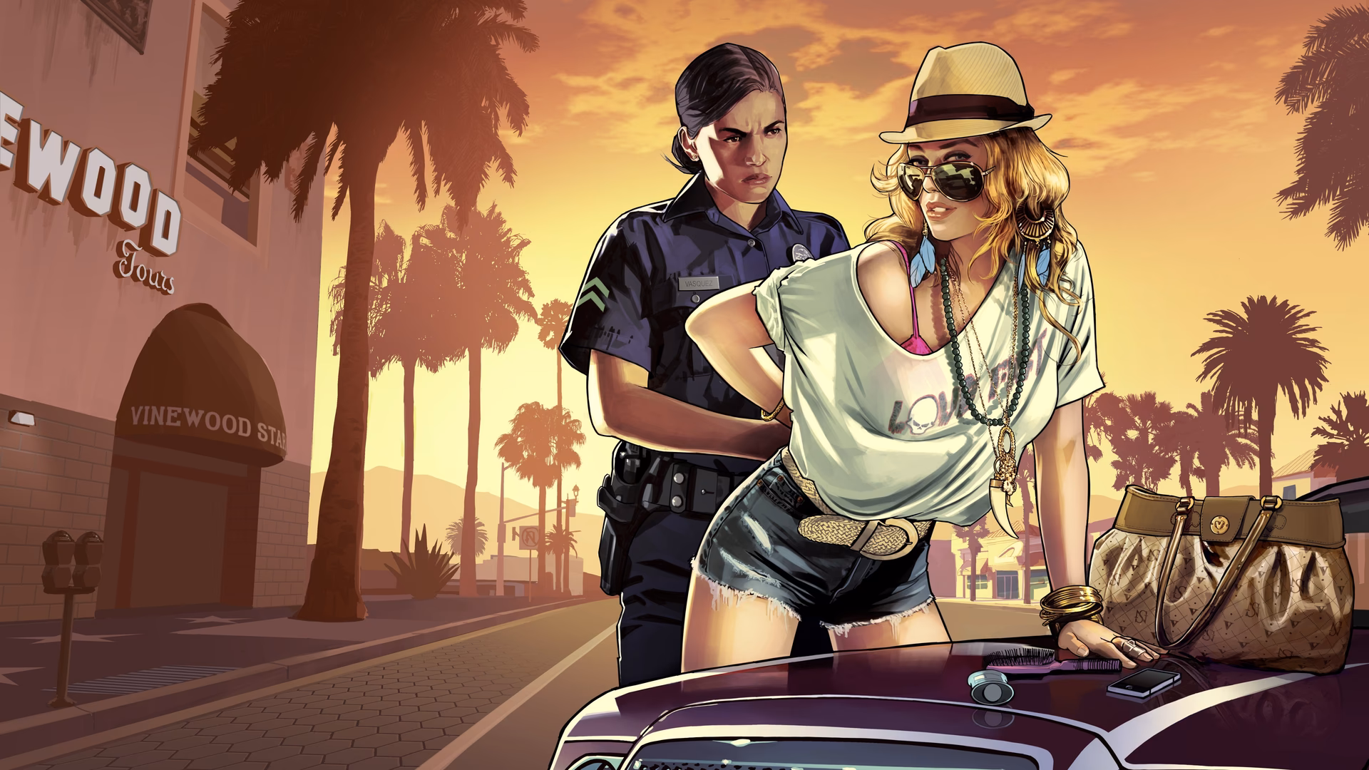 What are the resolutions of the GTA 5 wallpapers?