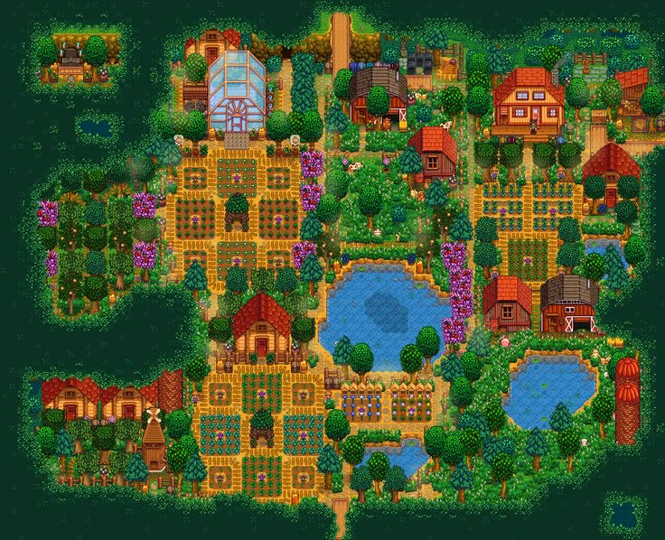¿Cuántas granjas hay En Stardew Valley?