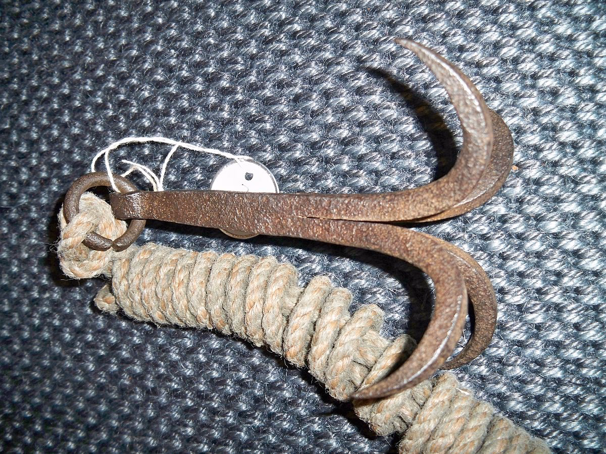 What is a grappling hook?