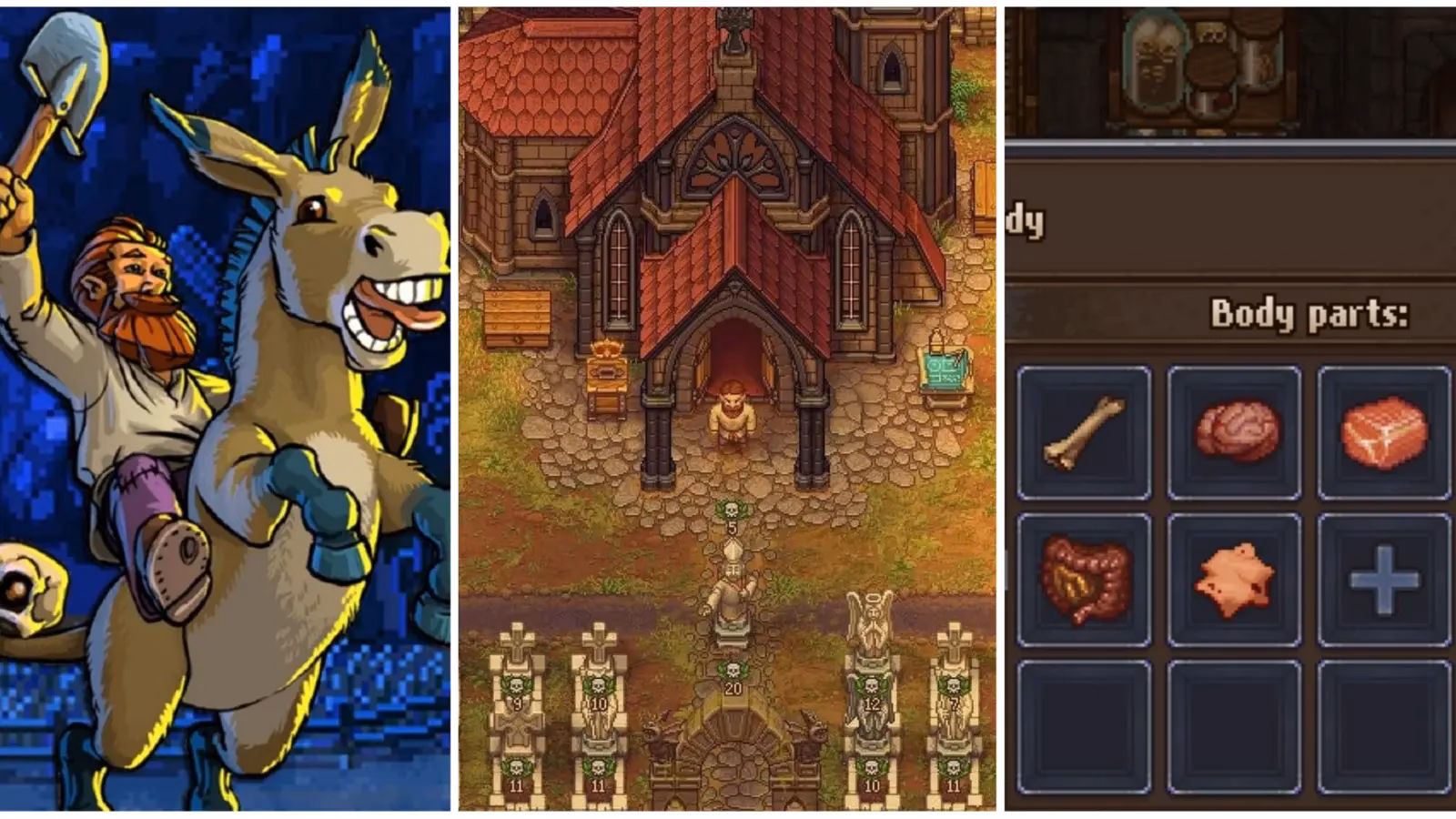 How do I earn blue points in Graveyard Keeper?