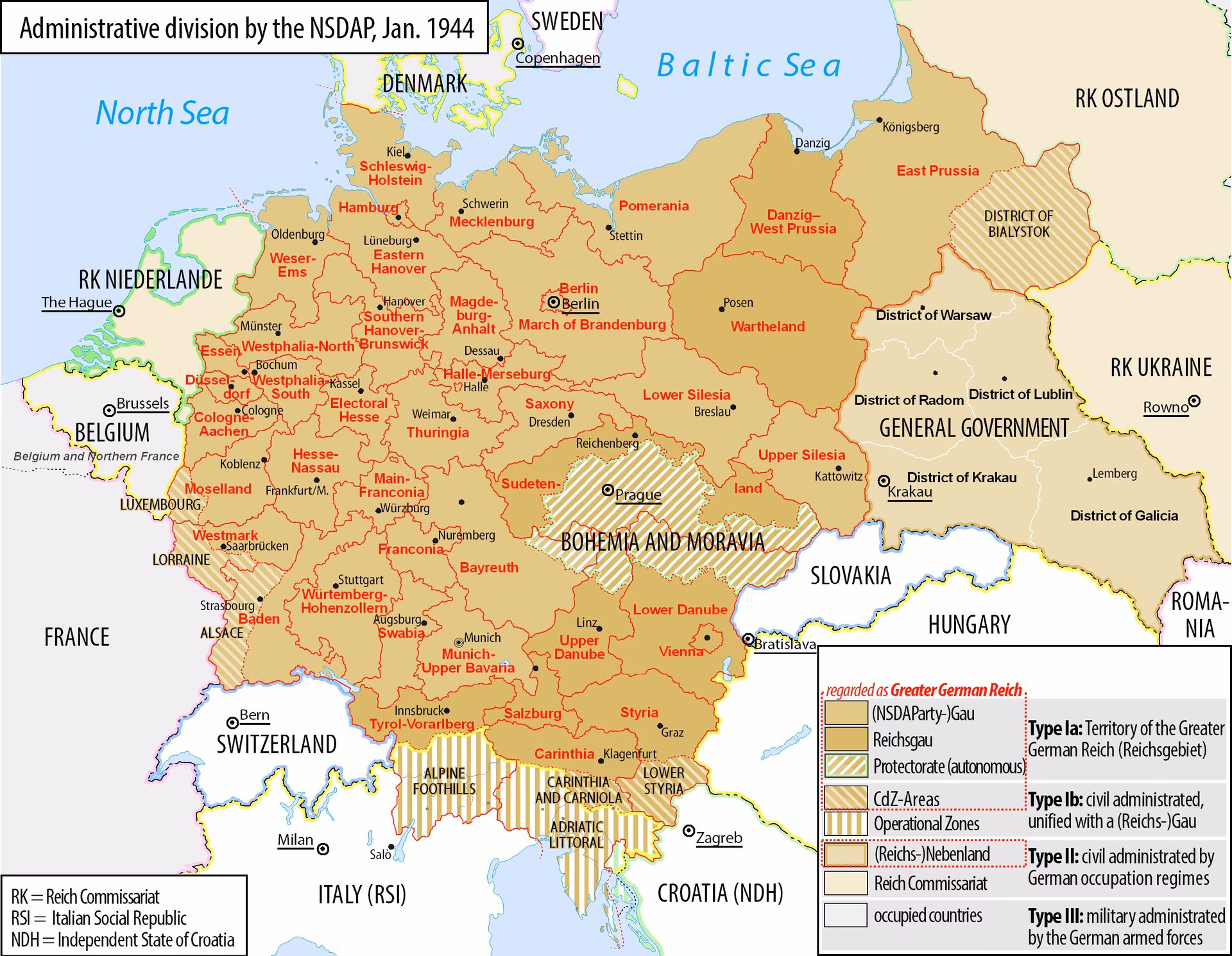 What is the Greater Germanic Reich?