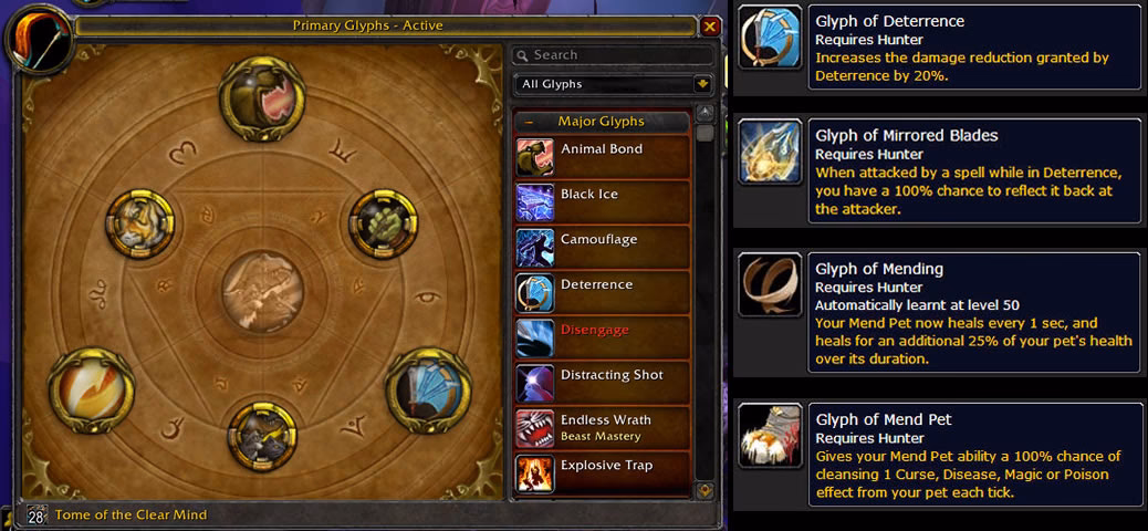 Where can I find glyph of mending?
