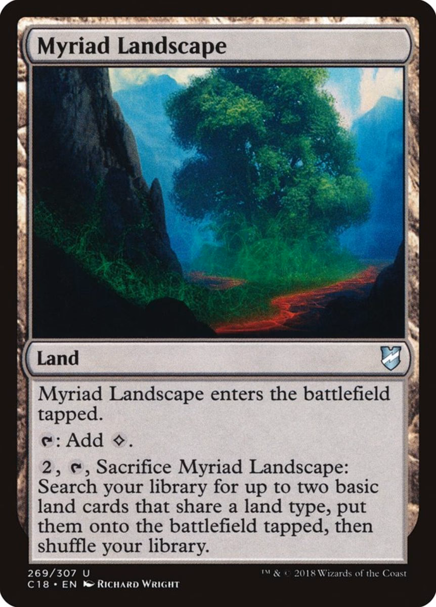 How do Allied Color Fetch Lands work in onslaught?
