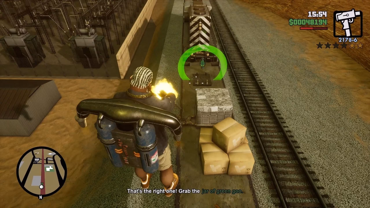 Does GTA San Andreas have green goo?