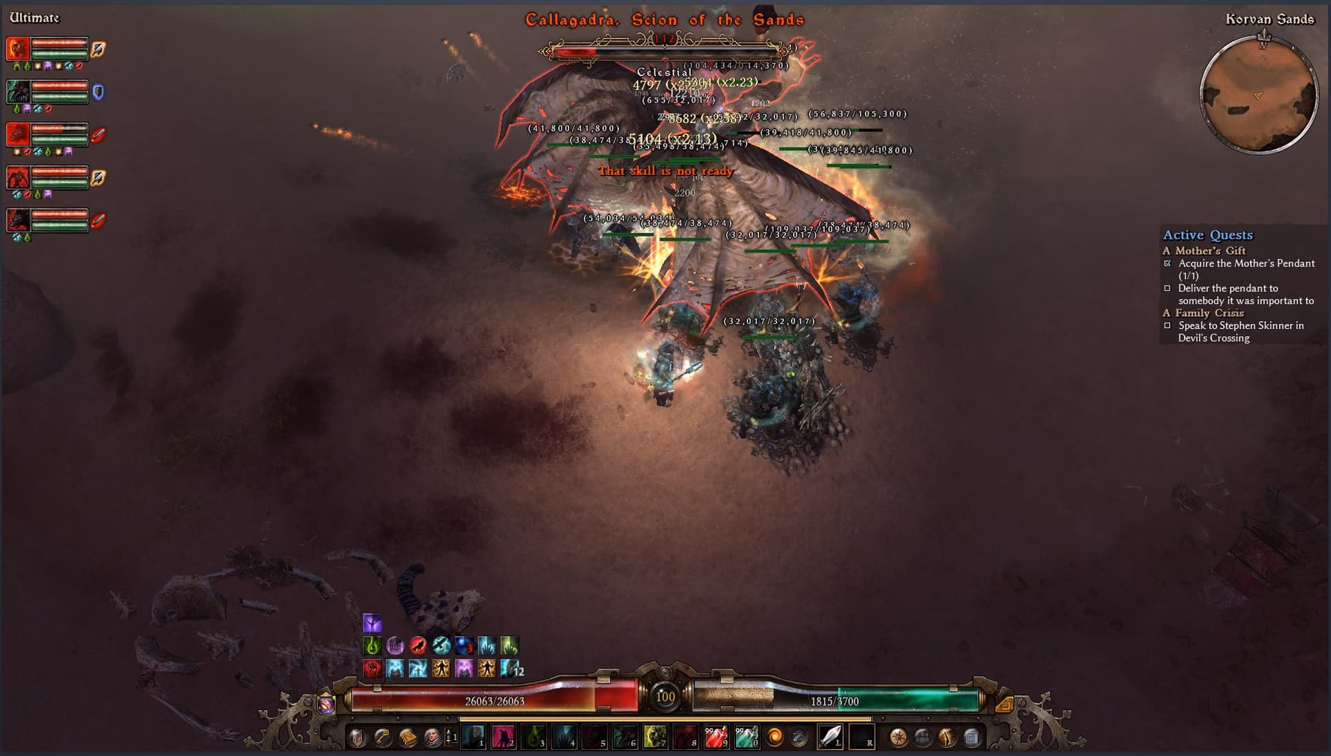 How do skeleton abilities increase?