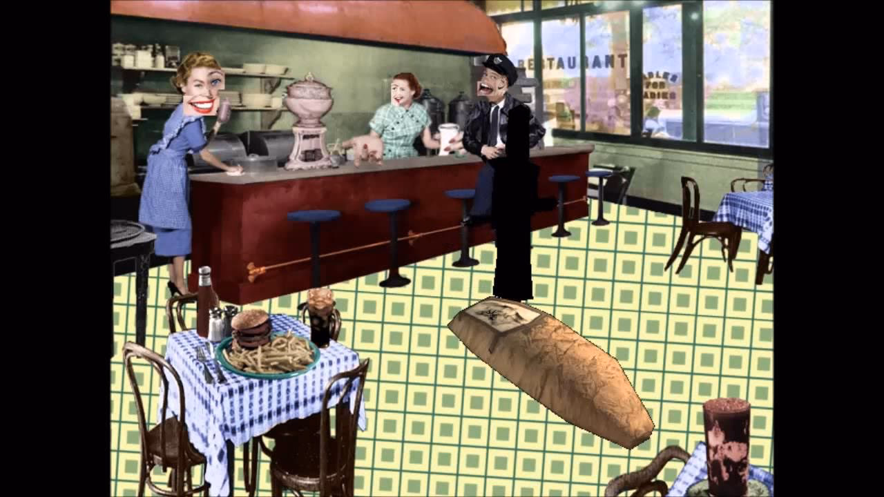 What happens after a character gets sprouted in Grim Fandango?