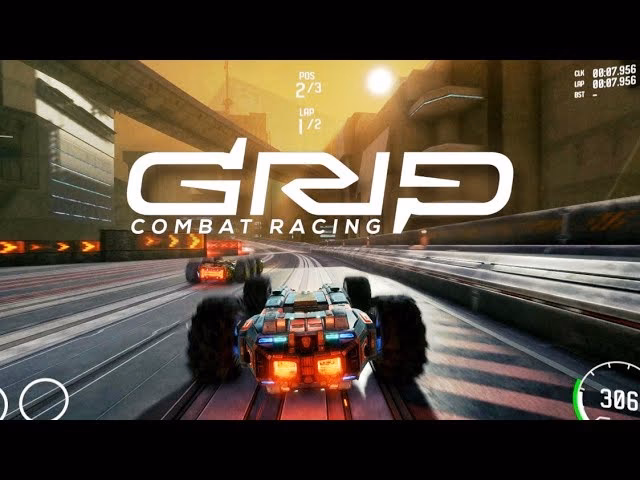 Is grip anti-grav & wheeled racing in one game?