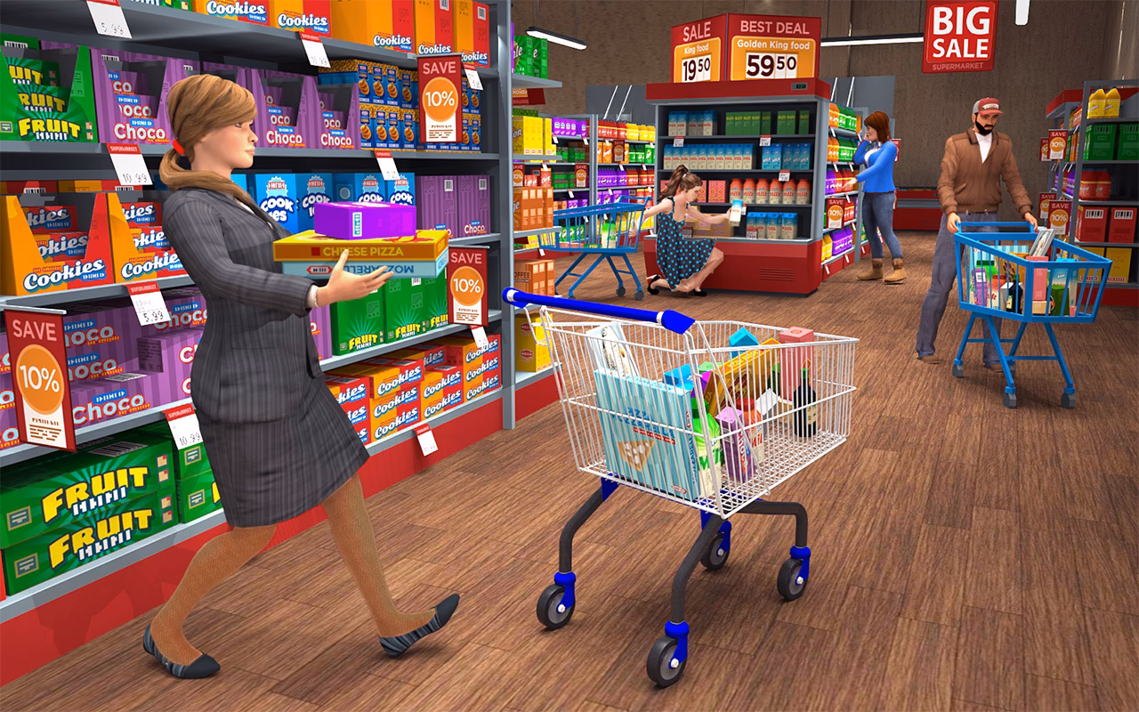 What keys do you use in a grocery store?