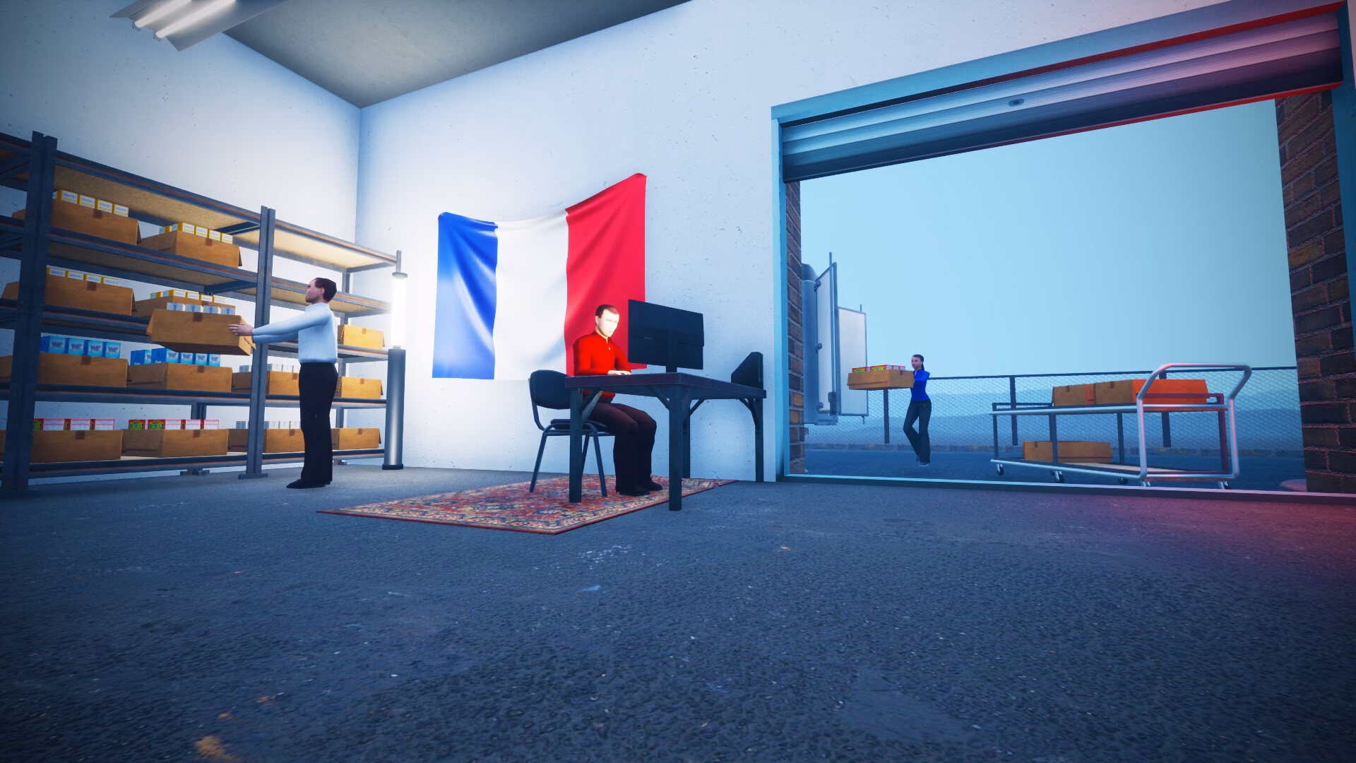 What is grocery store simulator?