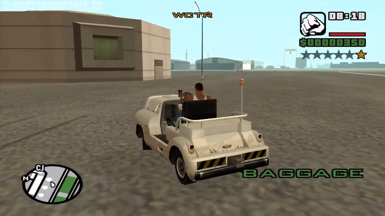 How fast is a luggage handler in GTA Vice City?