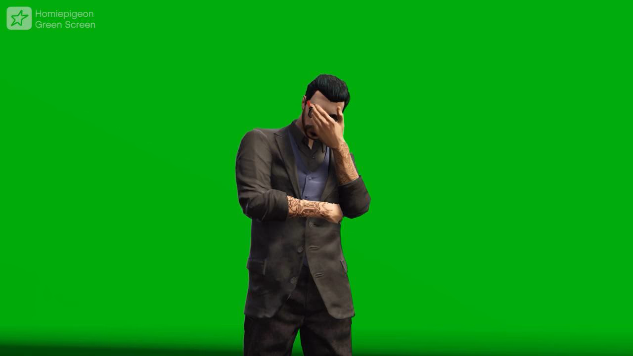What is GTA V green screen mod?