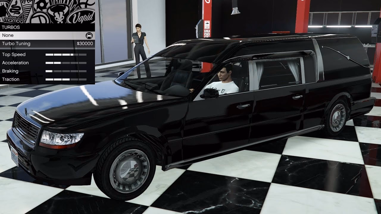 Why is GTA Vice City called Romero's hearse?