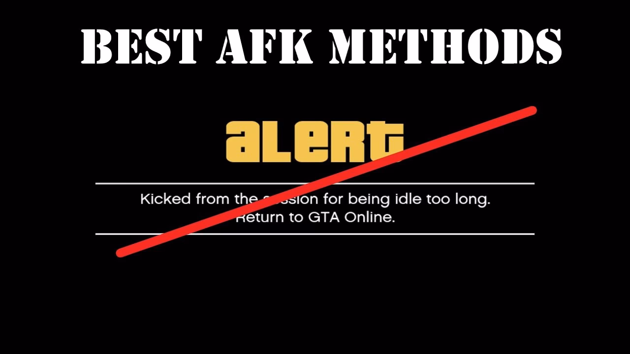 Will idling kick you if you're just playing GTA Online?