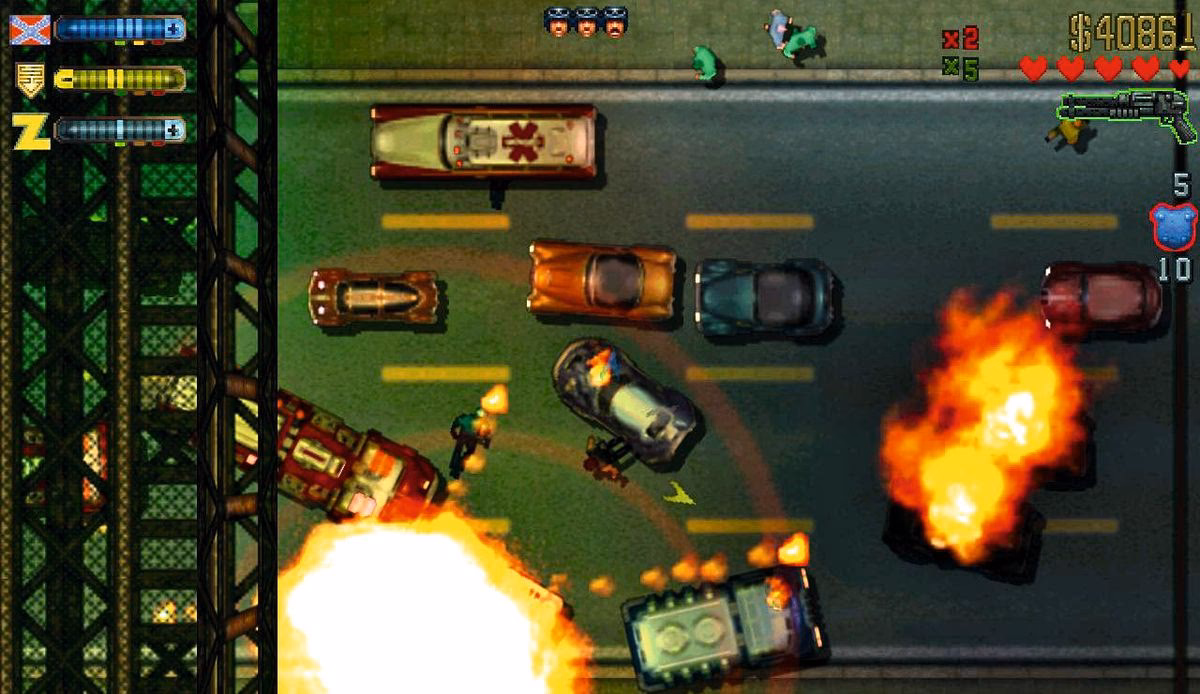 ¿Qué ofrece Grand Theft Auto 2?