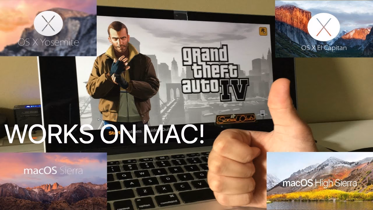 Does MacBook Air Support Grand Theft Auto 4?