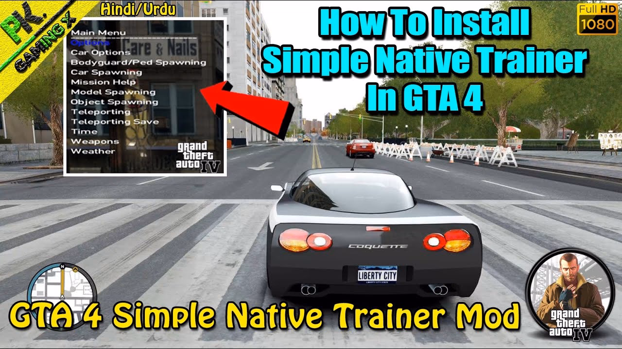 Does GTA 4 have a simple native trainer?