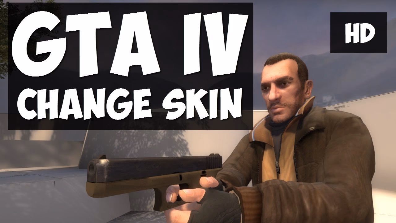 How do I install a skin mod for GTA 4?