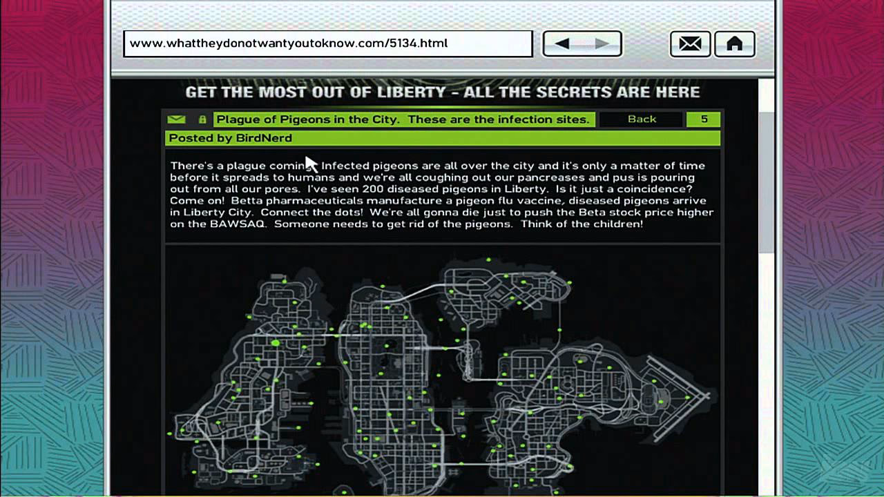 Does Grand Theft Auto 4 have a website?