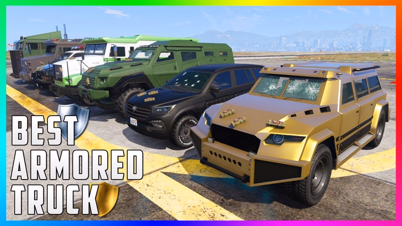 How do armored vehicles work in GTA Online?