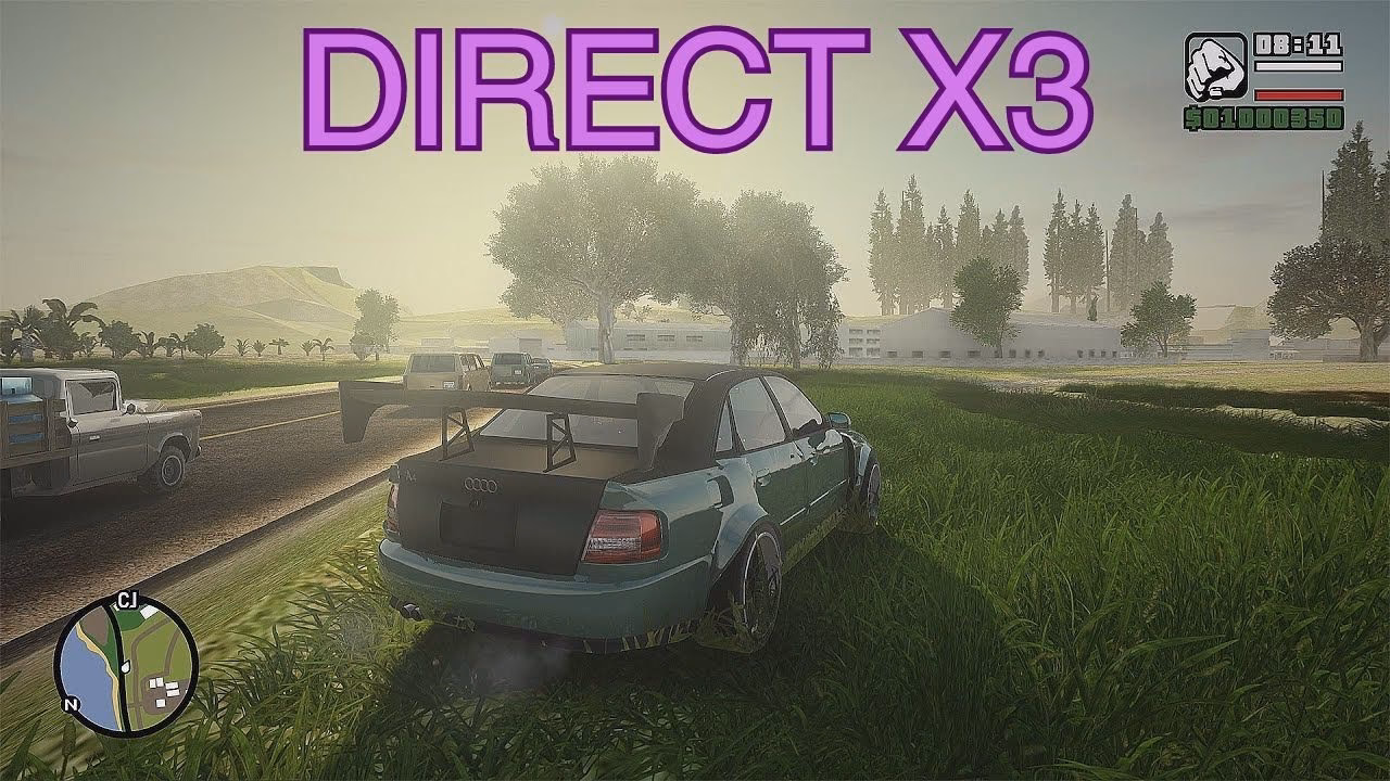 How do I customize SA_DirectX in GTA San Andreas?