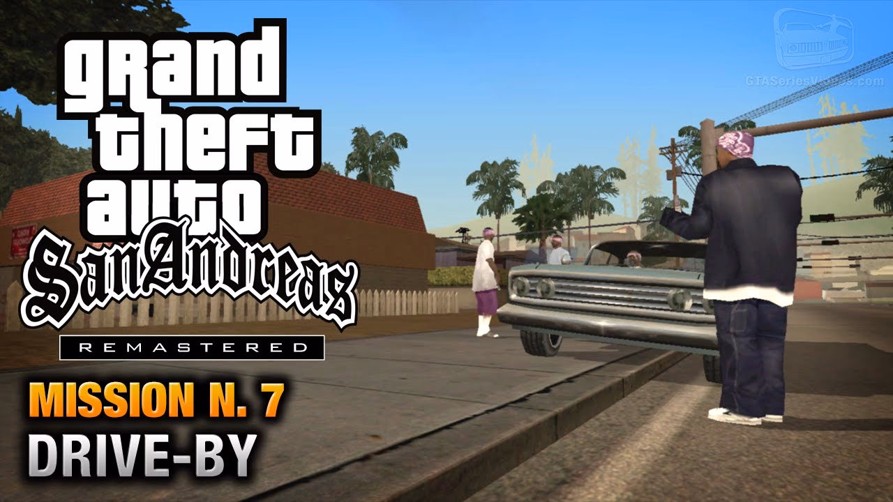How do you do a drive-by in GTA San Andreas?