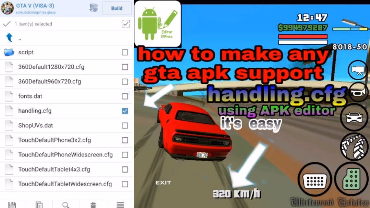 How can I promote better handling for San Andreas?
