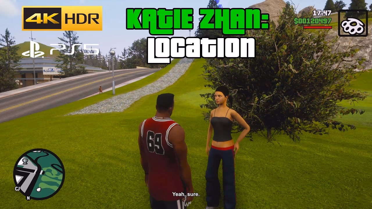 Who is Carl's girlfriend in GTA San Andreas?