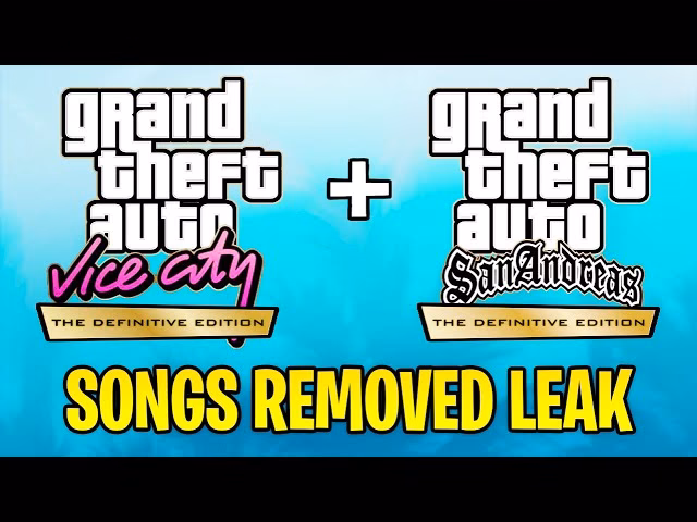 What songs have been removed from GTA 4?