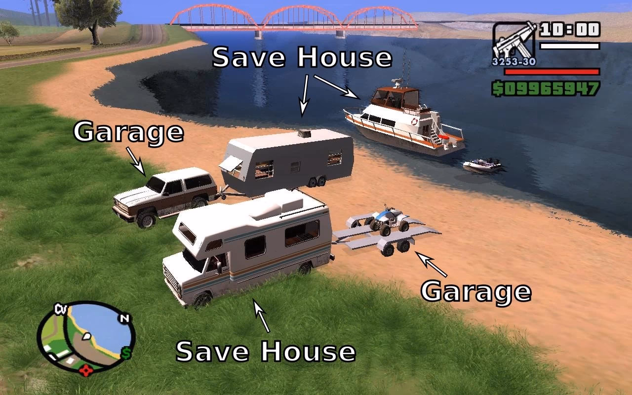 What's new in GTA San Andreas?