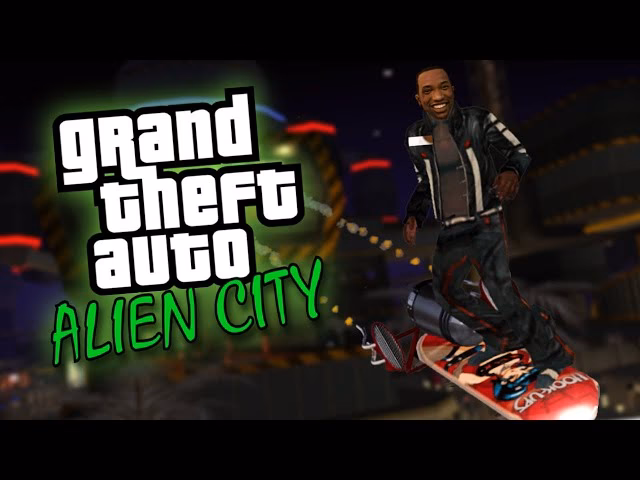What's new in Grand Theft Auto anderius (alien city)?