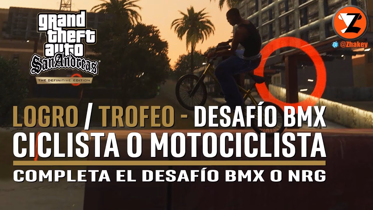 What is the BMX Challenge in GTA San Andreas?